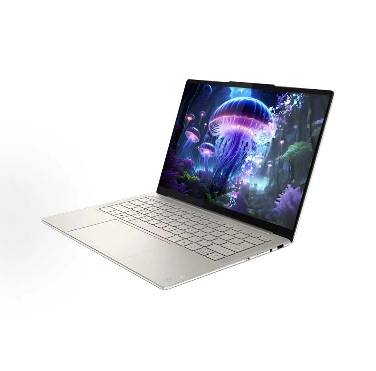 Ноутбук Lenovo Yoga Air 14 Aura Edition AI 2025 / Ultra 7 258V / 32 ГБ / 1 ТБ / OLED / Сенсорный / Золотой