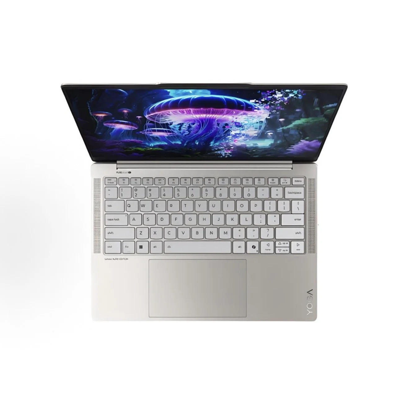 Ноутбук Lenovo Yoga Air 14 Aura Edition AI 2025 / Ultra 7 258V / 32 ГБ / 1 ТБ / OLED / Сенсорный / Золотой