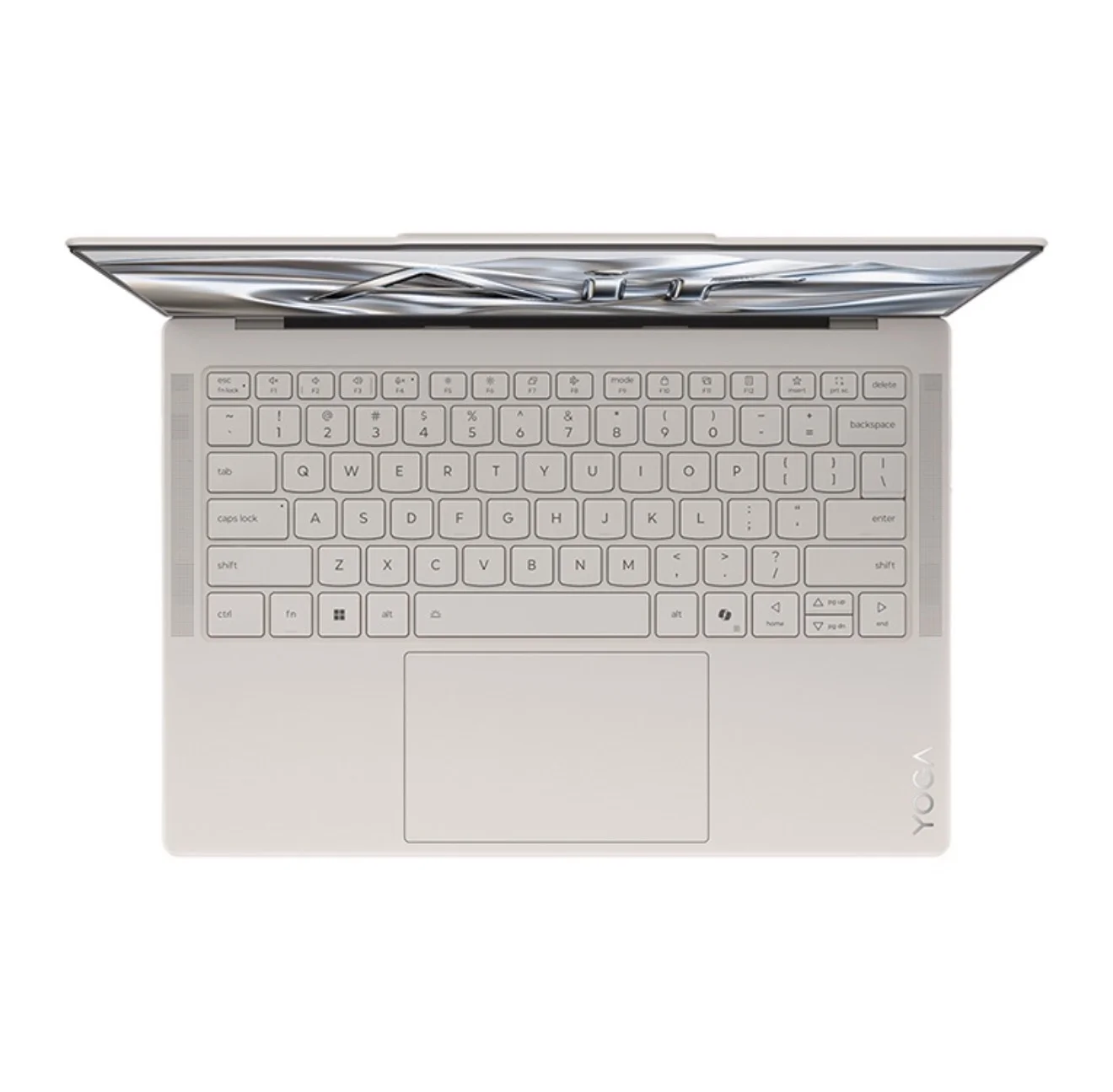 Ноутбук Lenovo Yoga Air 14 Ultra Aura Edition 2026 / Ultra X9 388H / 32 ГБ / 1 ТБ / OLED / Сенсорный / Бежевый
