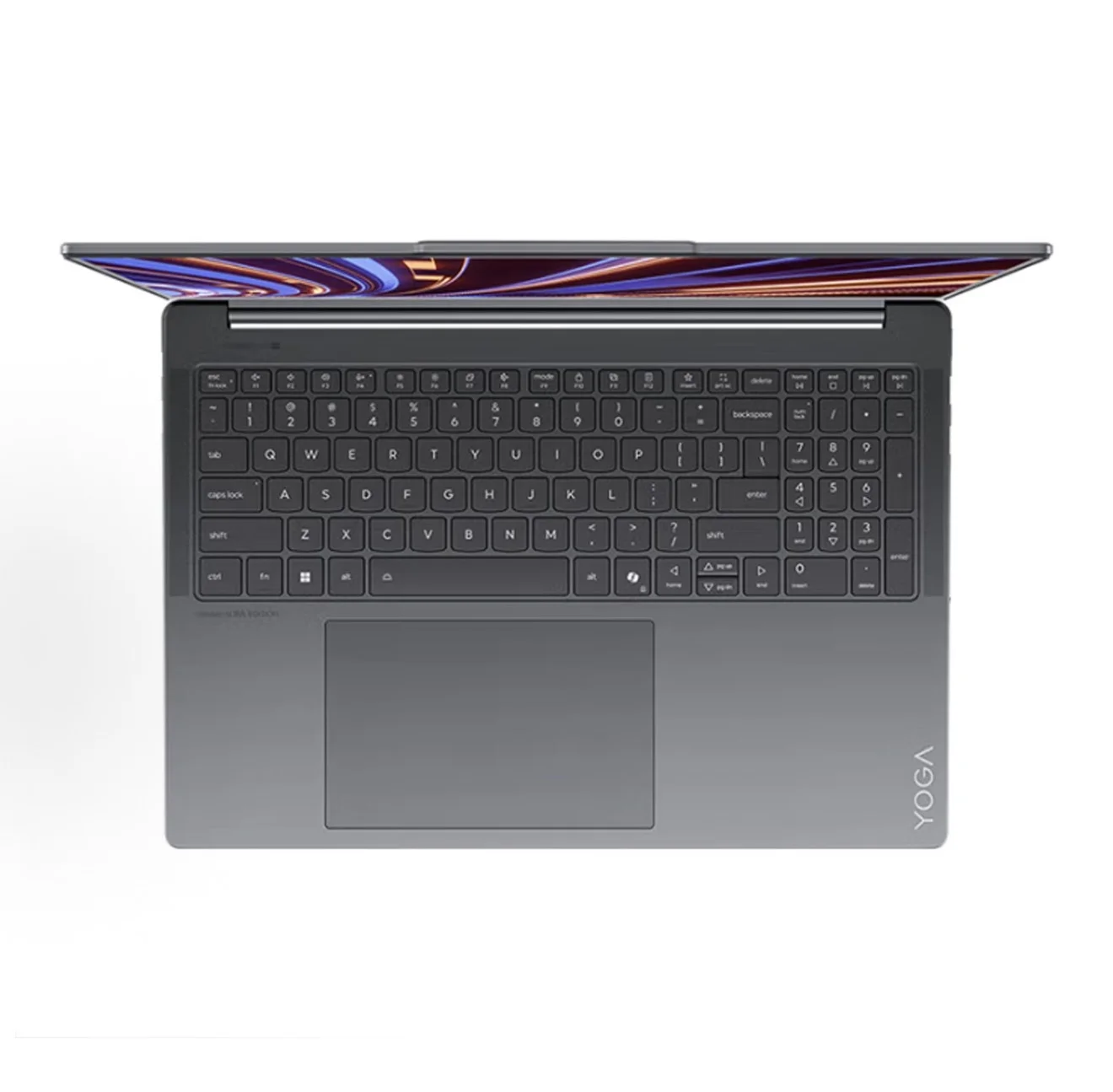 Ноутбук Lenovo Yoga Pro 16 Aura Edition AI 2025 / Ultra 7 255H / RTX 5060 / 32 ГБ / 1 ТБ / OLED / Серый